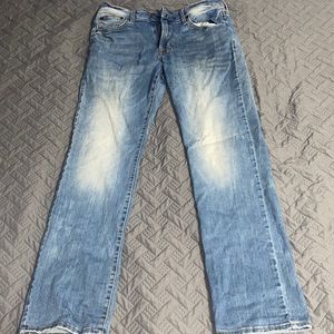 LIGHT BLUE AMERICAN EAGLE JEANS